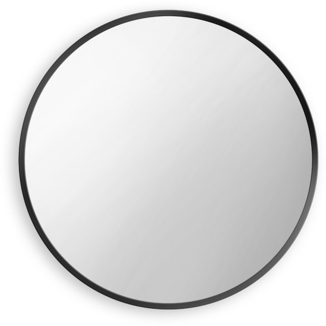 RUKE Lustro SCANDINAVIAN BLACK fi 75 cm w ramie
