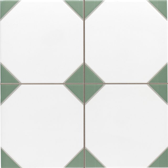 Gres szkliwiony hiszpański Realonda CANTERBURY GREEN mat 33x33 gat. I