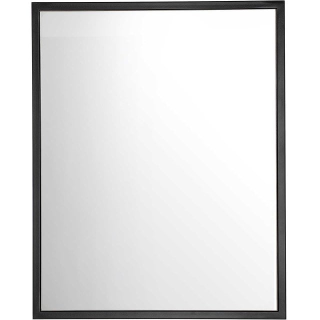 COMAD Lustro w ramie BROOKLIN 60x75 cm czarny mat 840 FSC