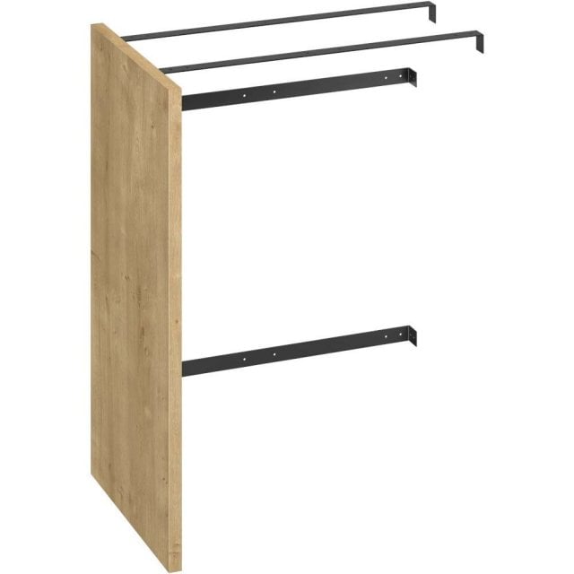 CERSANIT Szafka na pralkę otwarta CITY 65 dąb do samodzielnego montaż