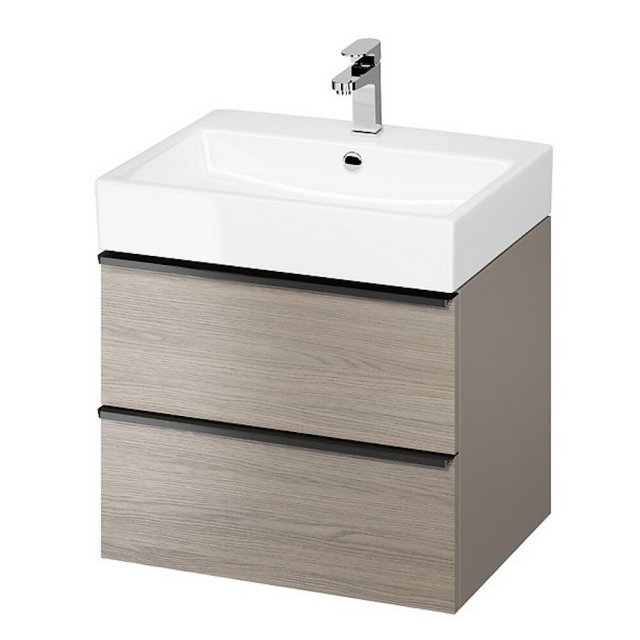 Szafka podumywalkowa VIRGO 60 szara uchwyt czarny