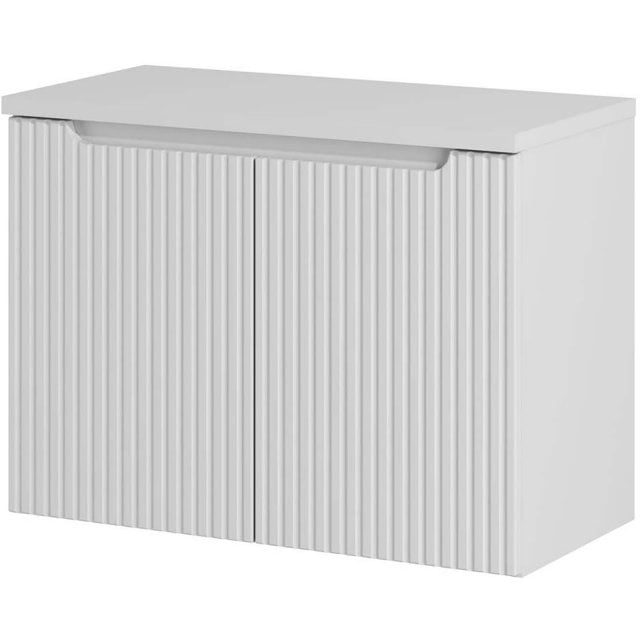 COMAD Szafka podumywalkowa z drzwiami NOVA WHITE z blatem 80 cm