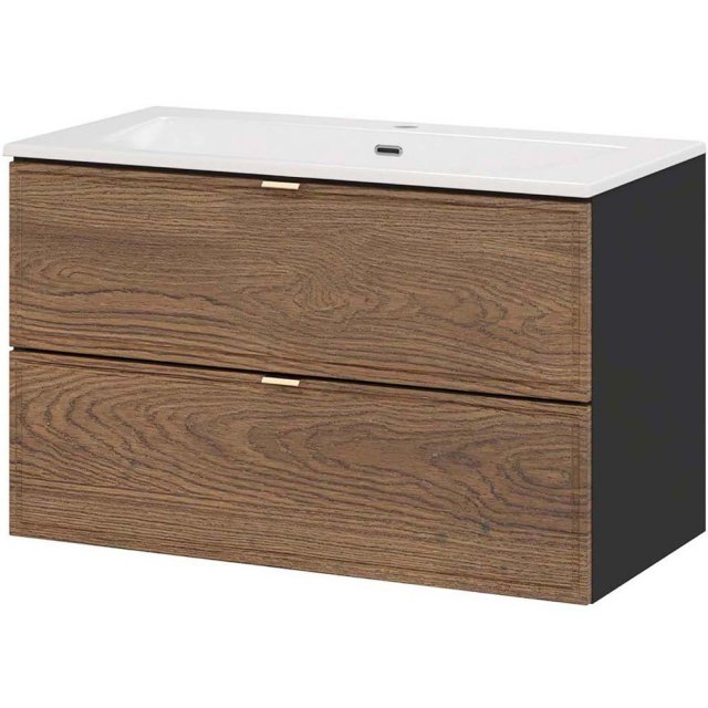 COMAD Szafka TALIA CASELLA z umywalką meblową SKY WHITE 80 cm