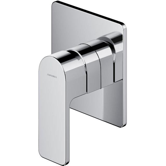 OMNIRES Bateria prysznicowa BARETTI podtynkowa chrom połysk BA7845CR