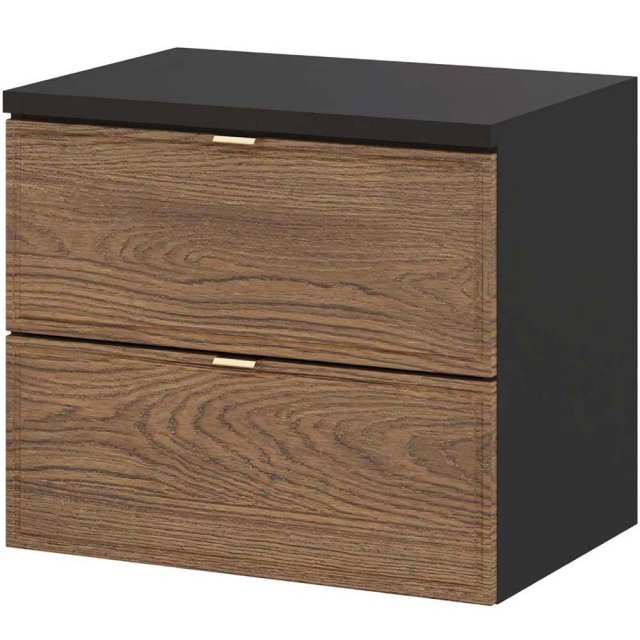 COMAD Szafka podumywalkowa TALIA CASELLA z blatem BLACK 60 cm