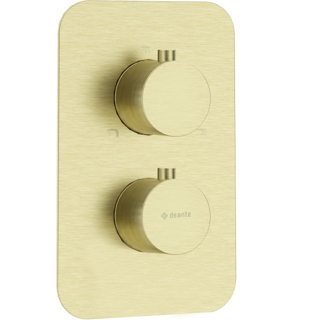 DEANTE Element zewnętrzny do BOXa THERM termostatycznego złoty szczot