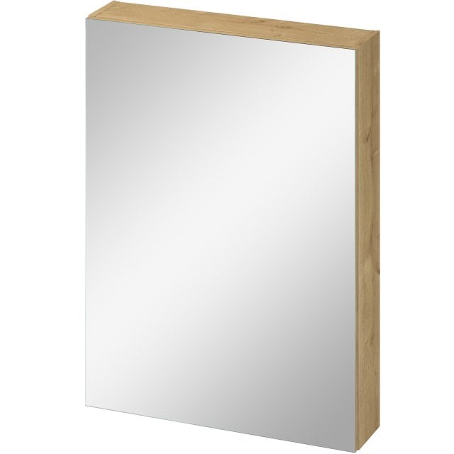 CERSANIT Szafka łazienkowa wisząca z lustrem CITY 60 DSM dąb S584-115
