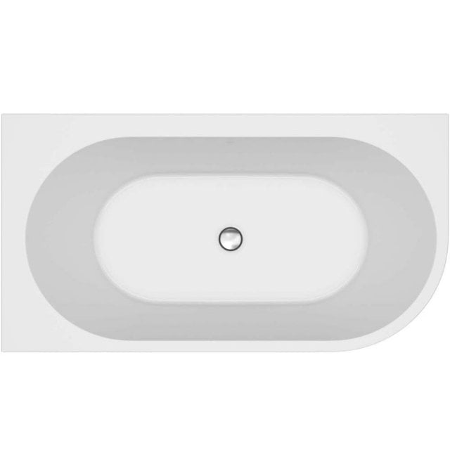 CERSANIT Wanna wolnostojąca narożna CREA lewa 150x80 cm biała S931-03