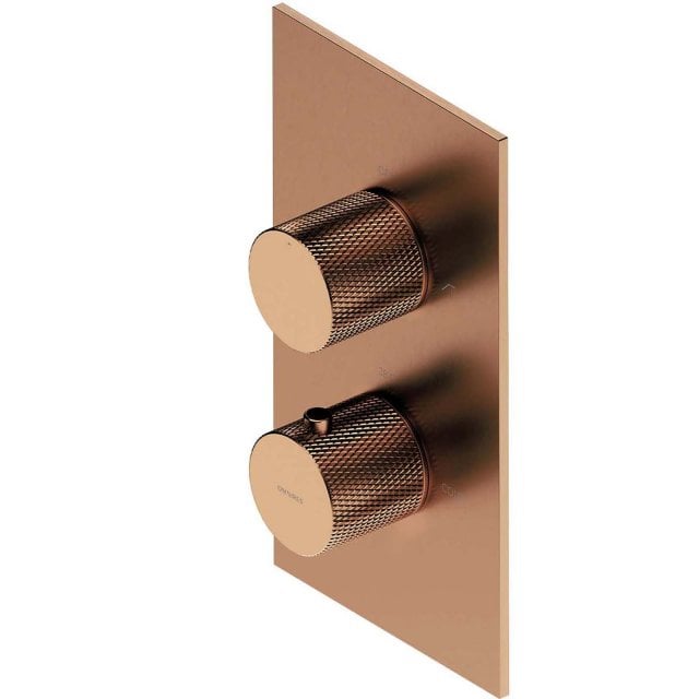 OMNIRES Termostatyczna bateria prysznicowo-wannowa CONTOUR podtynkowa