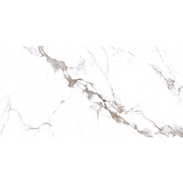 Gres szkliwiony ROYAL GALAXY STATUARIO carving 60x120 gat. I