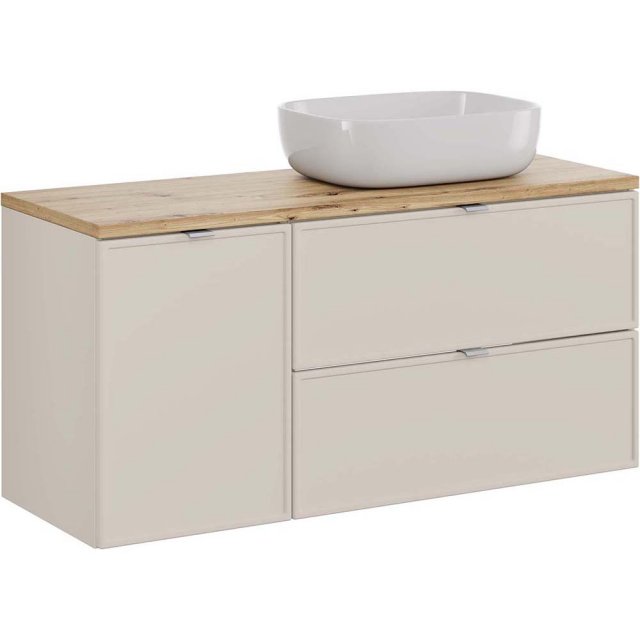 COMAD Zestaw mebli BELLA CASHMERE szafka podum., szafka z koszem, umy