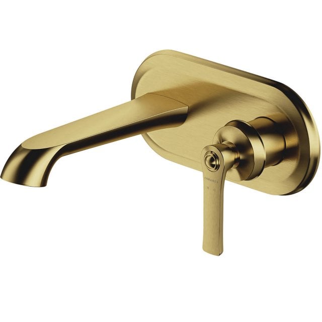 OMNIRES Bateria umywalkowa podtynkowa ARMANCE mosiądz szczotkowany AM