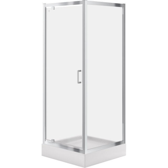 CERSANIT SET B834 Zestaw kabina ZIP kwadrat 80x190 + brodzik TAKO 80x