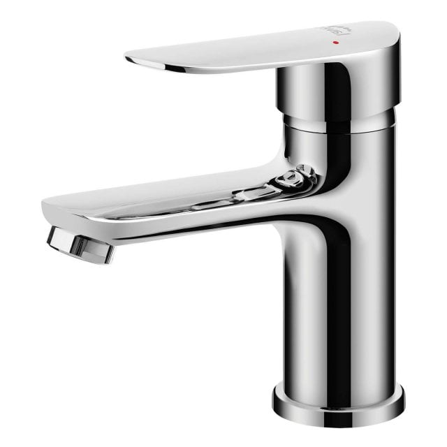 LAVEO Bateria umywalkowa stojąca APPIA z korkiem klik-klak chrom BLP_