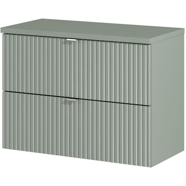 COMAD Szafka podumywalkowa LINE REED GREEN z blatem 80 cm