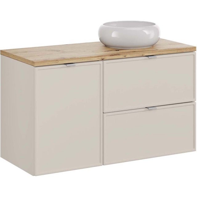 COMAD Zestaw mebli BELLA CASHMERE szafka podum., szafka z koszem, umy