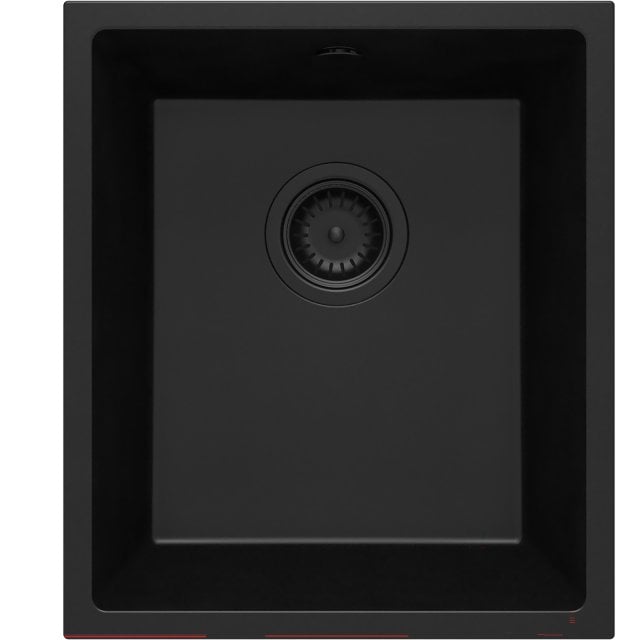 DEANTE Zlewozmywak granitowy CORDA nero 1-komorowy podwieszany ZQA_N1