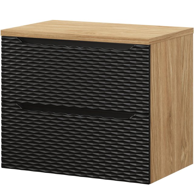 COMAD Szafka podumywalkowa OCEAN BLACK z blatem 70 cm