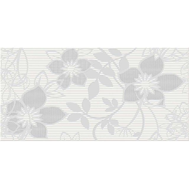 Płytka ścienna inserto CALVANO grey glossy 29,7x60 gat. I