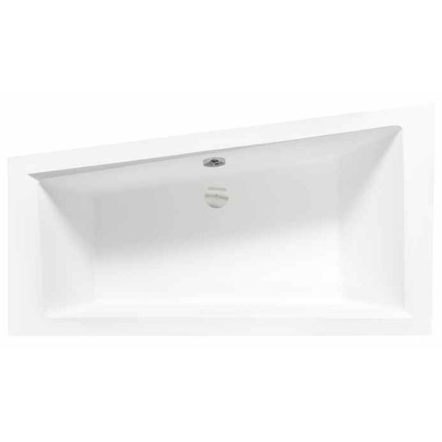 BESCO Wanna narożna INTIMA SLIM asymetryczna lewa 150x85 #WAIT-150-SL