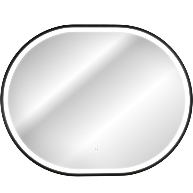 COMAD Lustro LED APOLLO w ramie czarny 70 cm