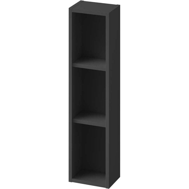 CERSANIT Szafka otwarta górna LARGA 20 zmontowana antracytowa S164-04