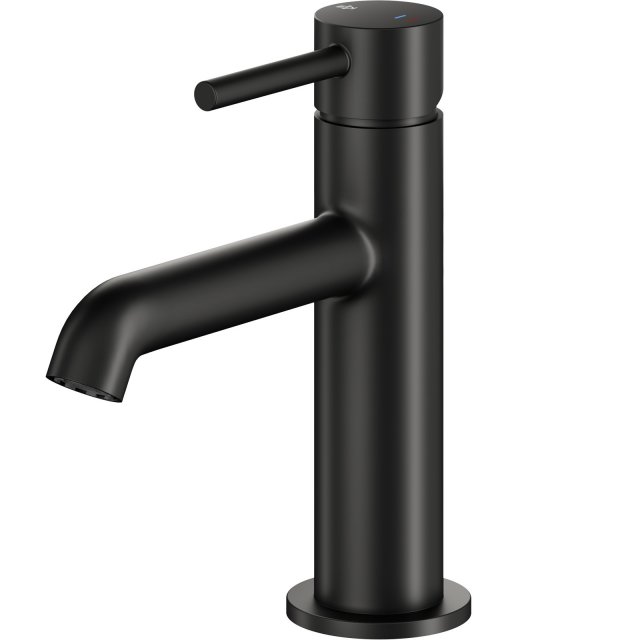 KFA Bateria umywalkowa MOZA MINI stojąca czarna + click clack 5032-83