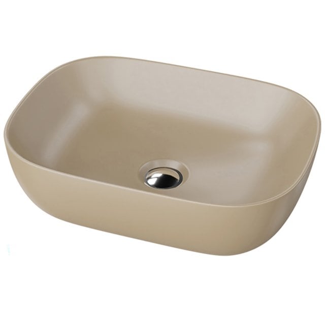 LAVITA Umywalka nablatowa COSTA SLIM light khaki 46