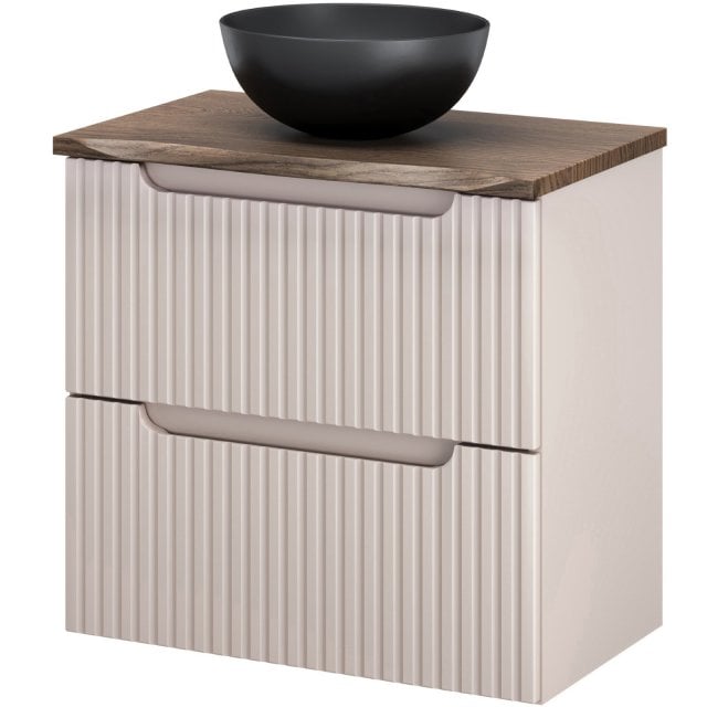 COMAD Zestaw mebli NOVA CASHMERE szafka z blatem NATURE CASELLA 60 cm