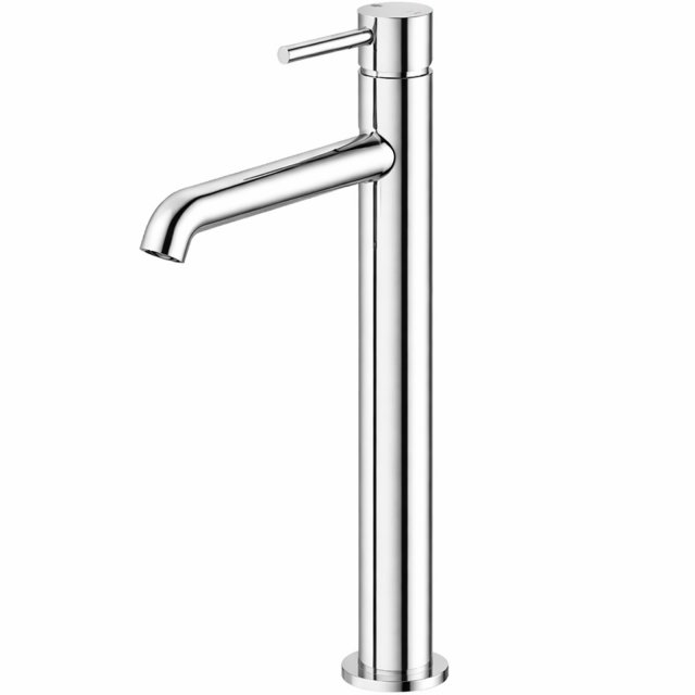 KFA Bateria umywalkowa MOZA MINI stojąca nablatowa chrom + click clac