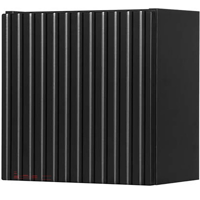 COMAD Szafka łazienkowa wisząca NOVA BLACK z drzwiami 30 x 30 cm 83-3