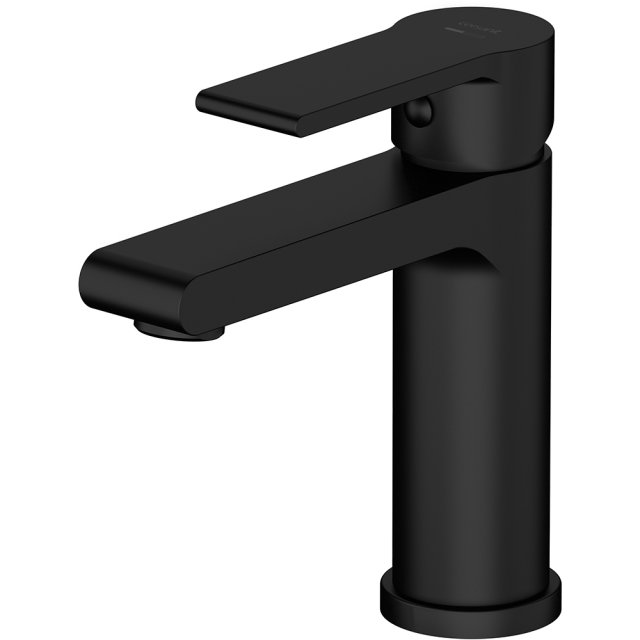 CERSANIT Bateria umywalkowa stojąca VERSO czarna, korek klik-klak S10