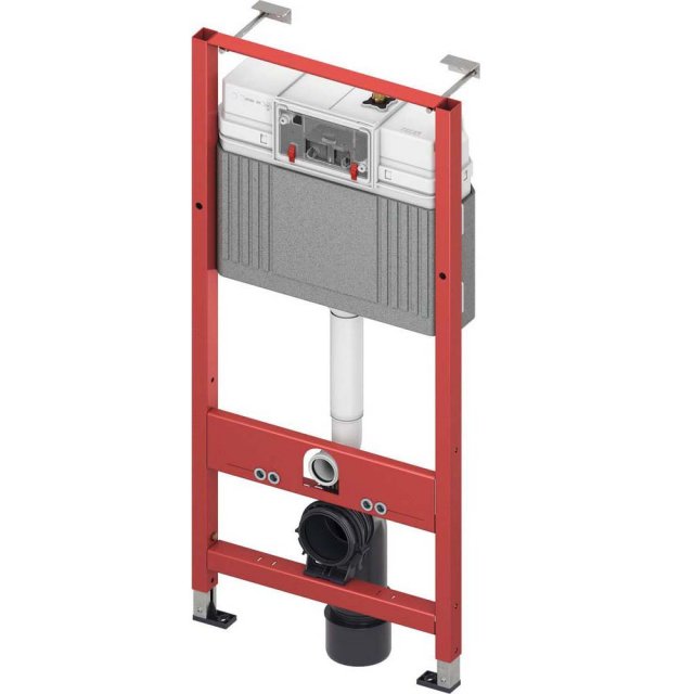 Stelaż podtynkowy do WC mechaniczny TECE BASE ze spłuczką podtynkową