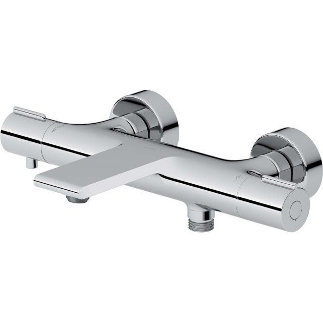 CERSANIT Bateria wannowo-prysznicowa ścienna VIRGO termostatyczna chr