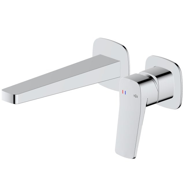 KFA Bateria umywalkowa MALAGA podtynkowa ścienna chrom 4529-810-00