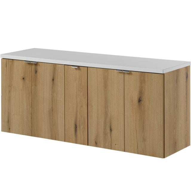 COMAD Zestaw mebli NOVA OAK 2 szafki 60 cm z drzwiami, szafka 20 cm,