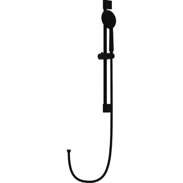 LAVITA Zestaw prysznicowy ORION z drążkiem czarny