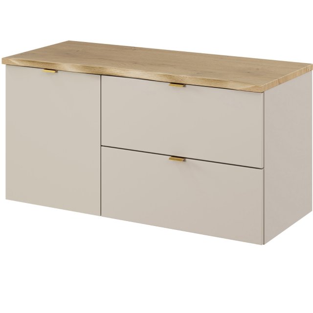 COMAD Zestaw mebli DALIA CASHMERE szafka 60 cm, blat CREMONA 100 cm,