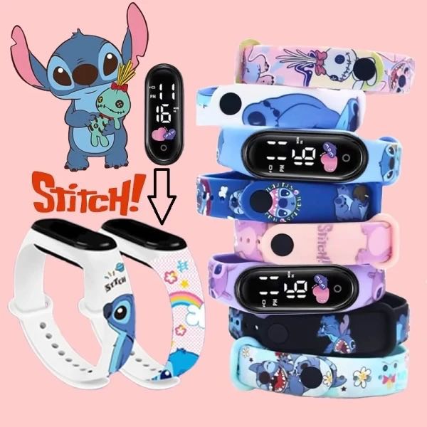 Disney Cyfrowy Zegarek Dziecięcy - Stitch LED 01