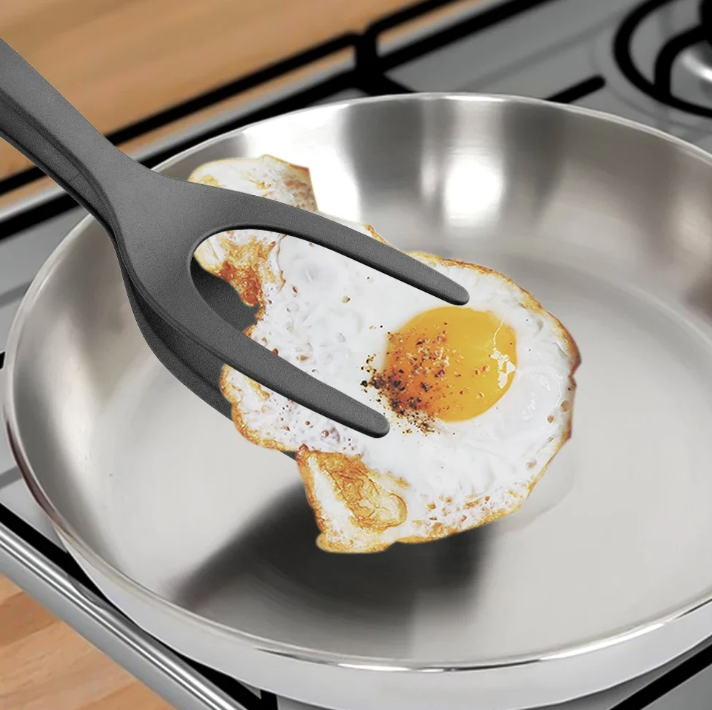 2 w 1 szczypce z klapką i szpatułką