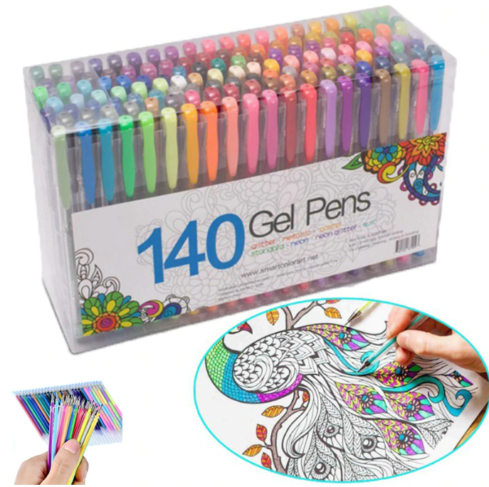 Zestaw 24 wkładów żelowych 022