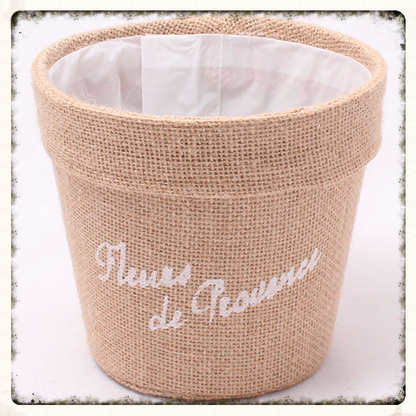 Osłonka na doniczkę w stylu francuskim