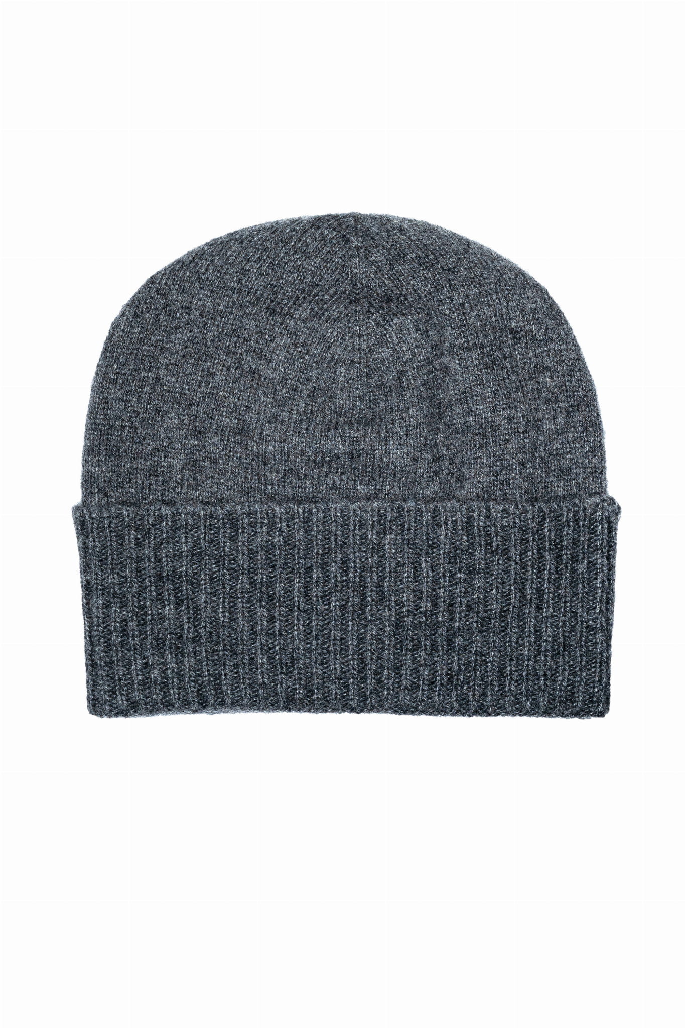 Czapka kaszmirowa, szara