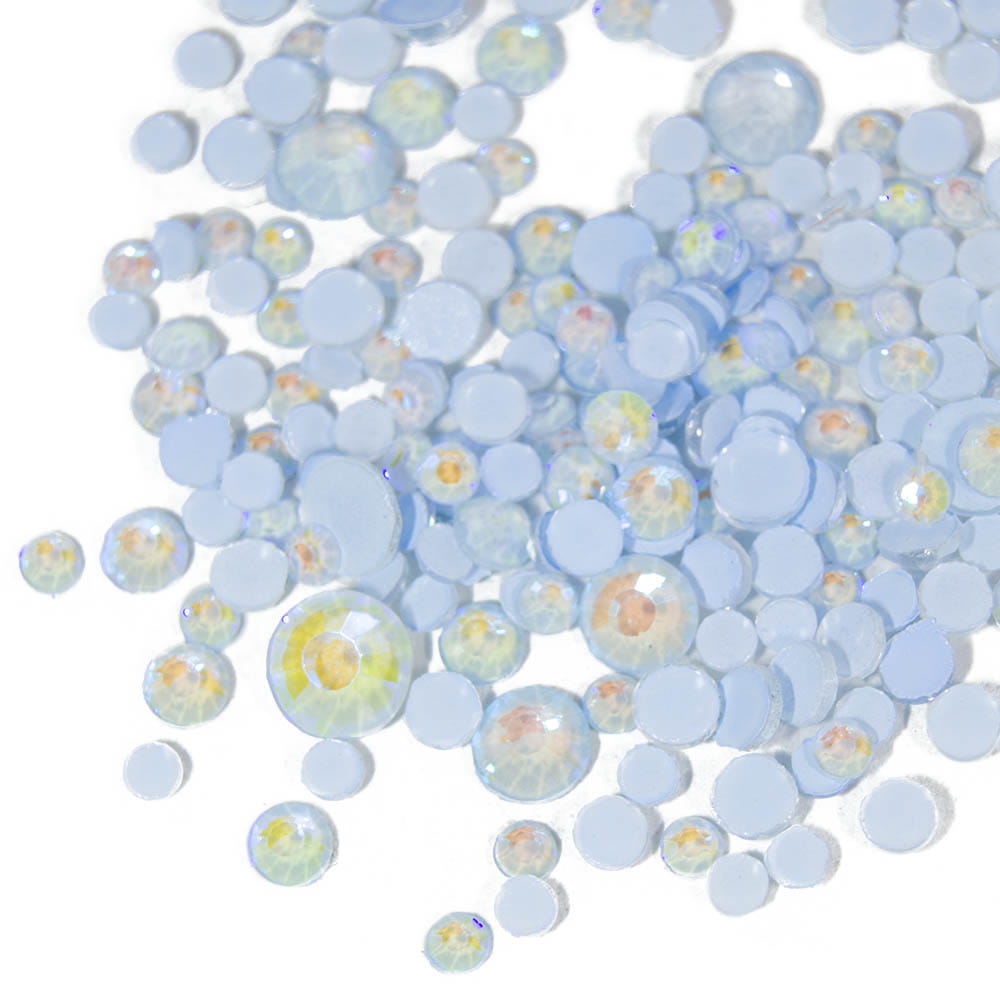 Cyrkonie opal GLOW night Świecące w ciemności mix rozmiarów ok.250 szt Nr 2