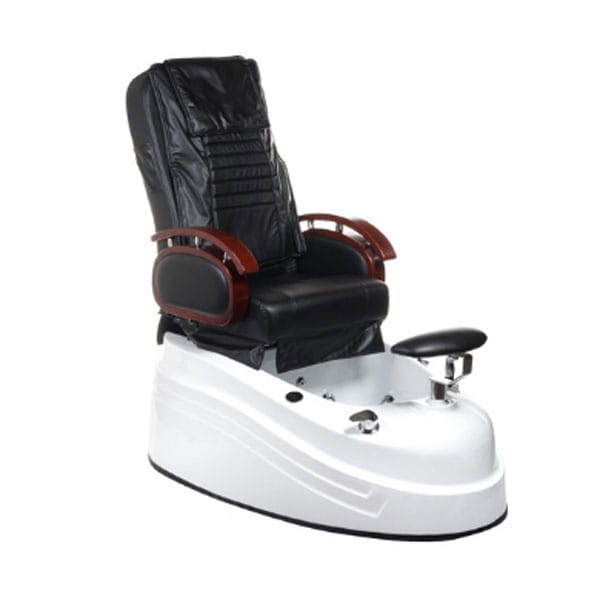 Bs fotel do pedicure z masażem br-2307 brązowy