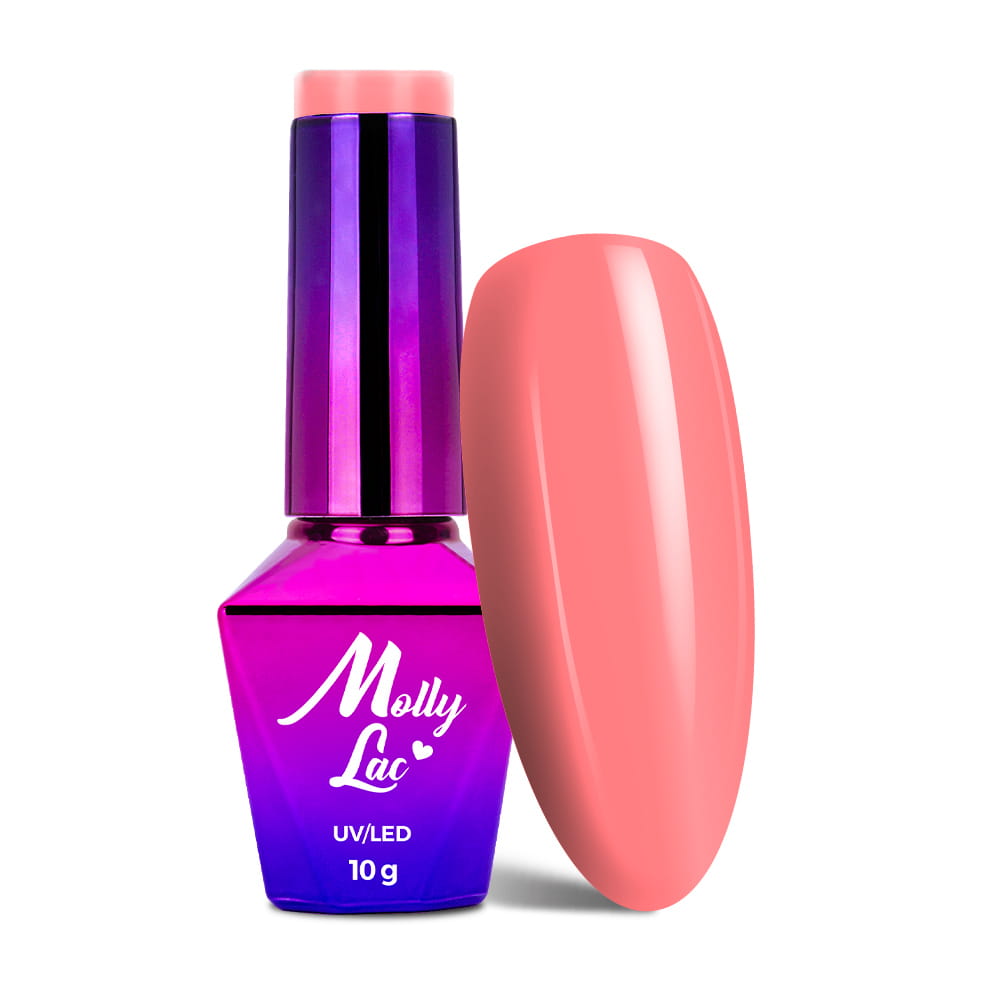 Lakier hybrydowy LED/UV Gel Polish MollyLac I'm the Nudelover Nr 520 Celebrity 10 g