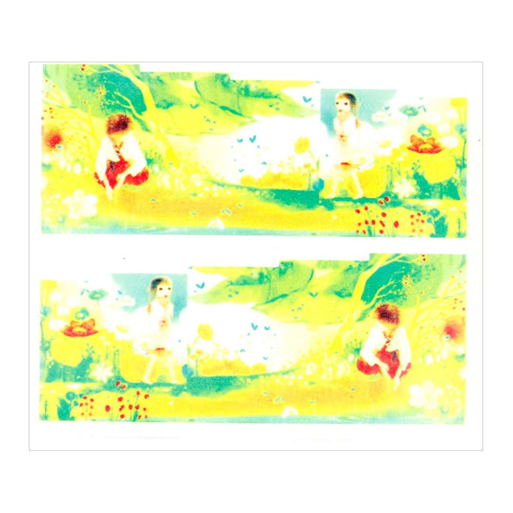 Naklejki wodne do paznokci arkusz 6,5 x 5,5cm na 10 palców YB Nr 780