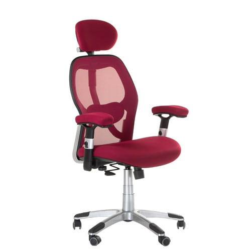 Bs fotel ergonomiczny corpocomfort bx-4144 czerwony