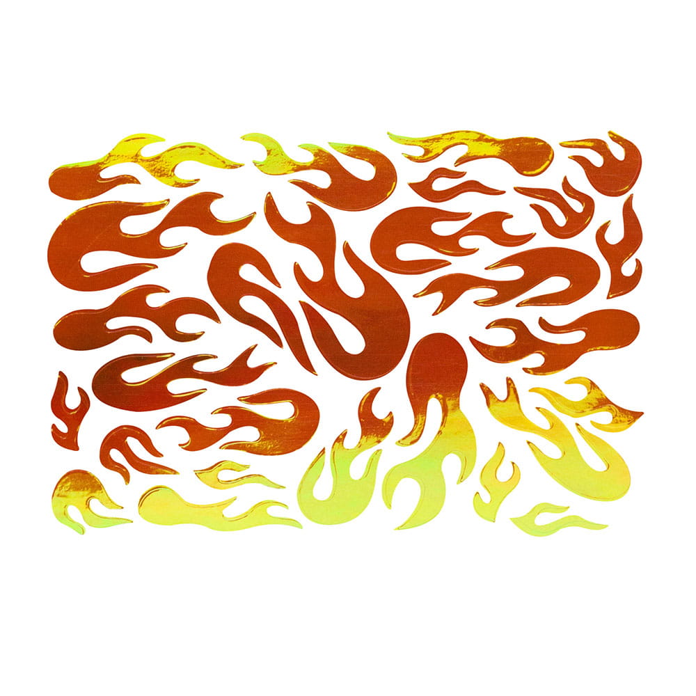 Naklejka samoprzylepna płomienie ognie ogniki Nr 2