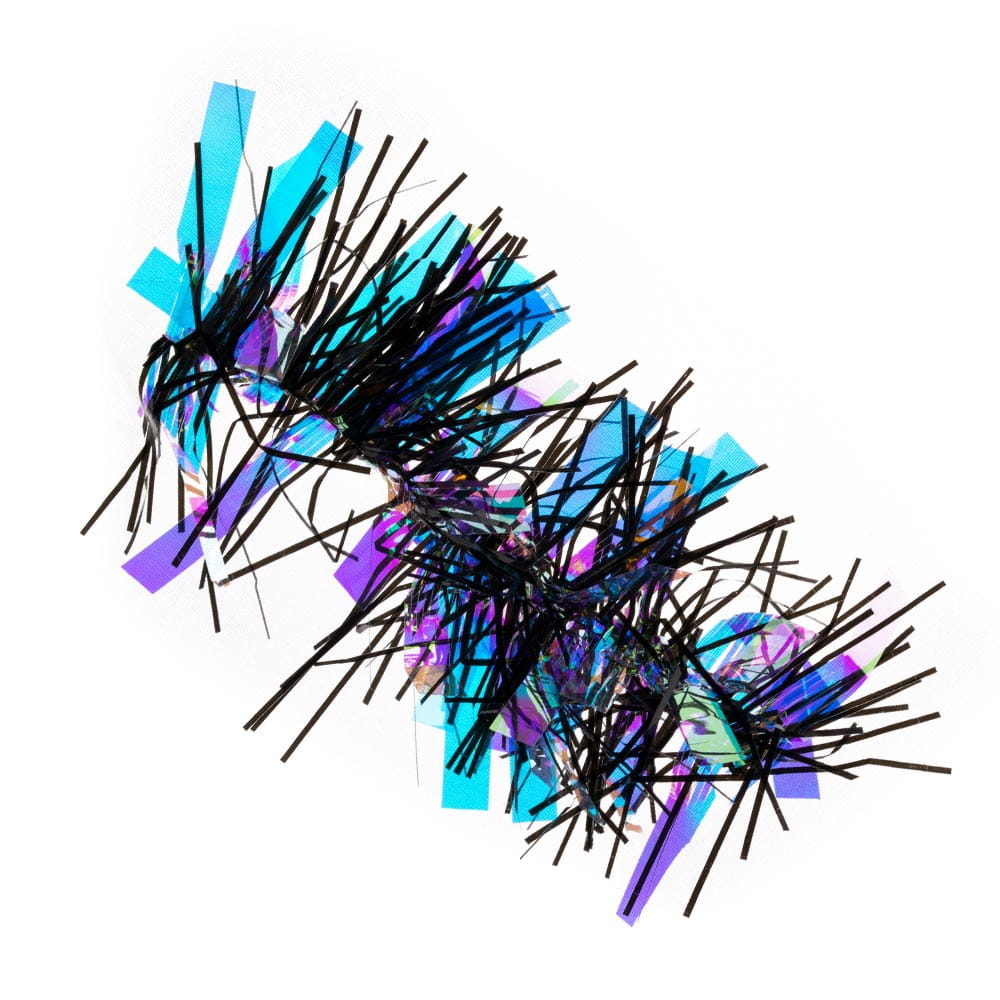 Folia do zdobienia paznokci celofanowa holograficzna z efektem szkła Nr 8